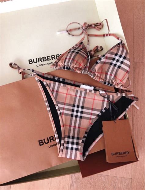 different burberry prints|Burberry print bikini.